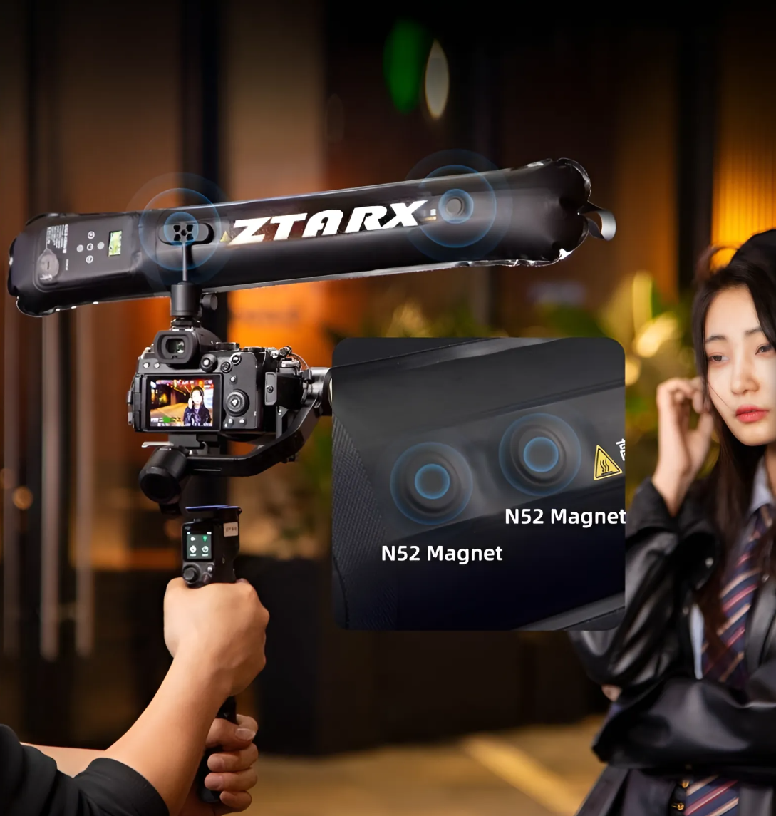 ZTARX Inflatable Studio LED Tube: Tube-GC12 with Dual Color Temperature