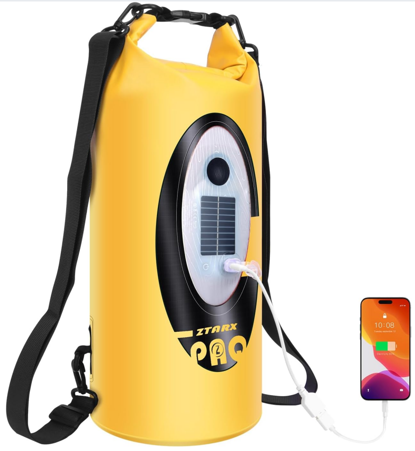 Ztarx S10-CY3-R02 Music Dry Bag Pack Bag (Yellow)