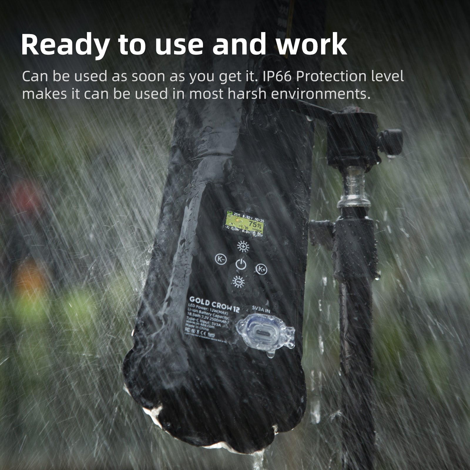 ZTARX Inflatable Studio LED Tube: Tube-GC12 with Dual Color Temperature