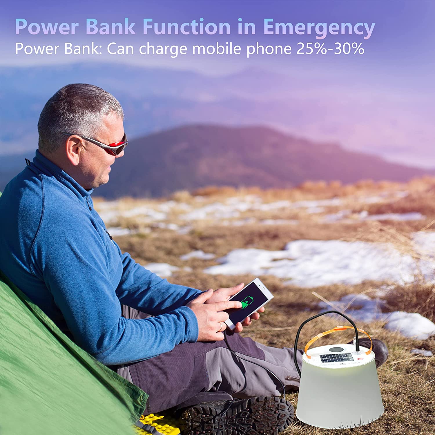 ZTARX V11-ST-R02: Solar&USB Powered Wireless Speaker RGBW LED Lantern