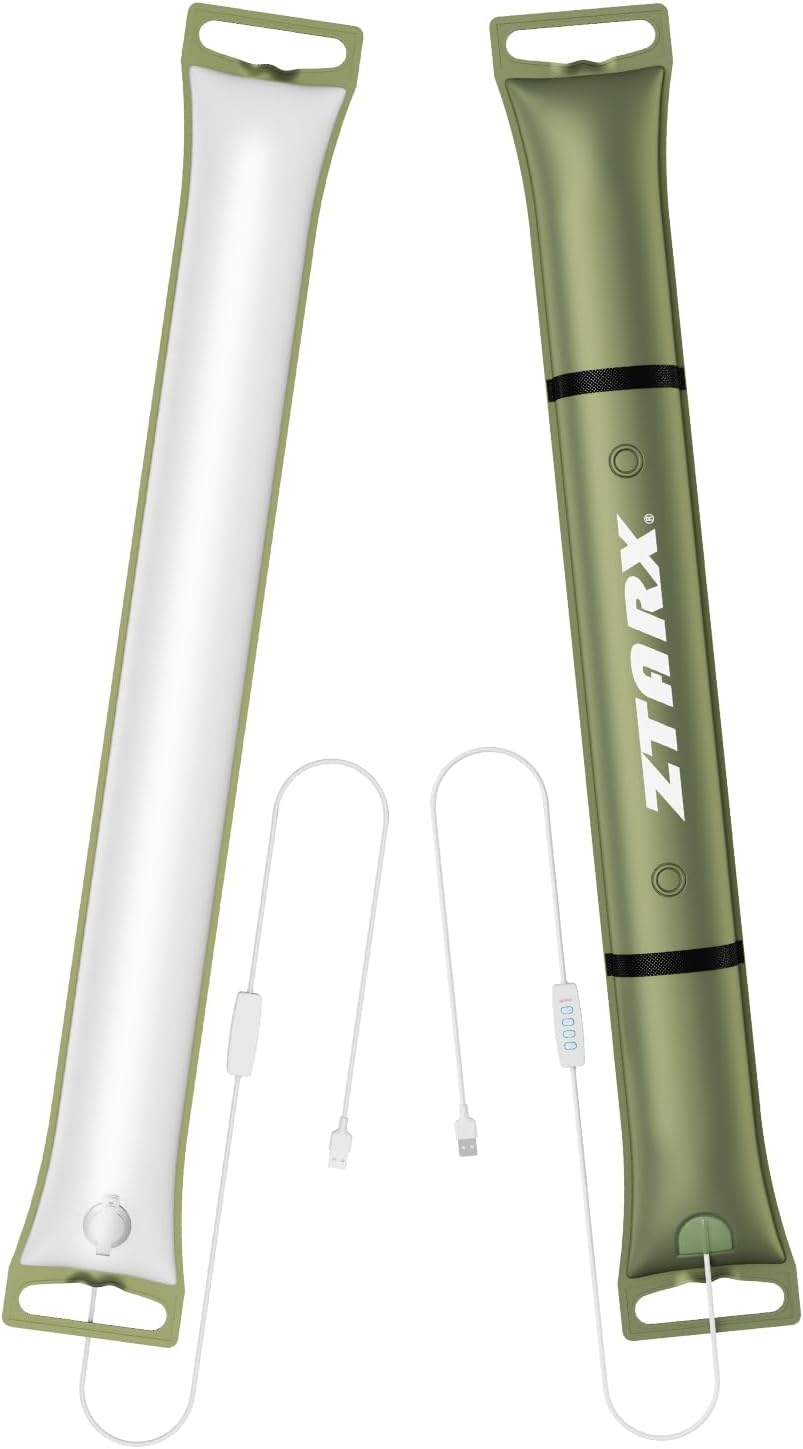 Ztarx Tube-1.0-90: USB Charging Inflatable LED Camping Light with Patented Design
