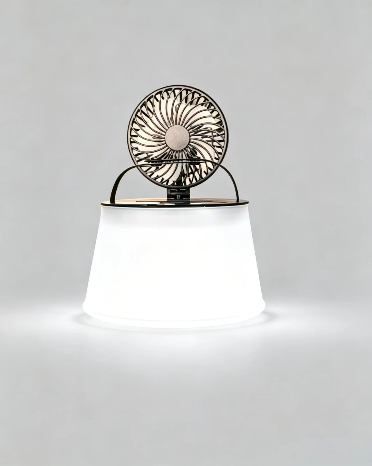 ZTARX Foldable Camping Fan With LED Lantern Portable Camping Gear