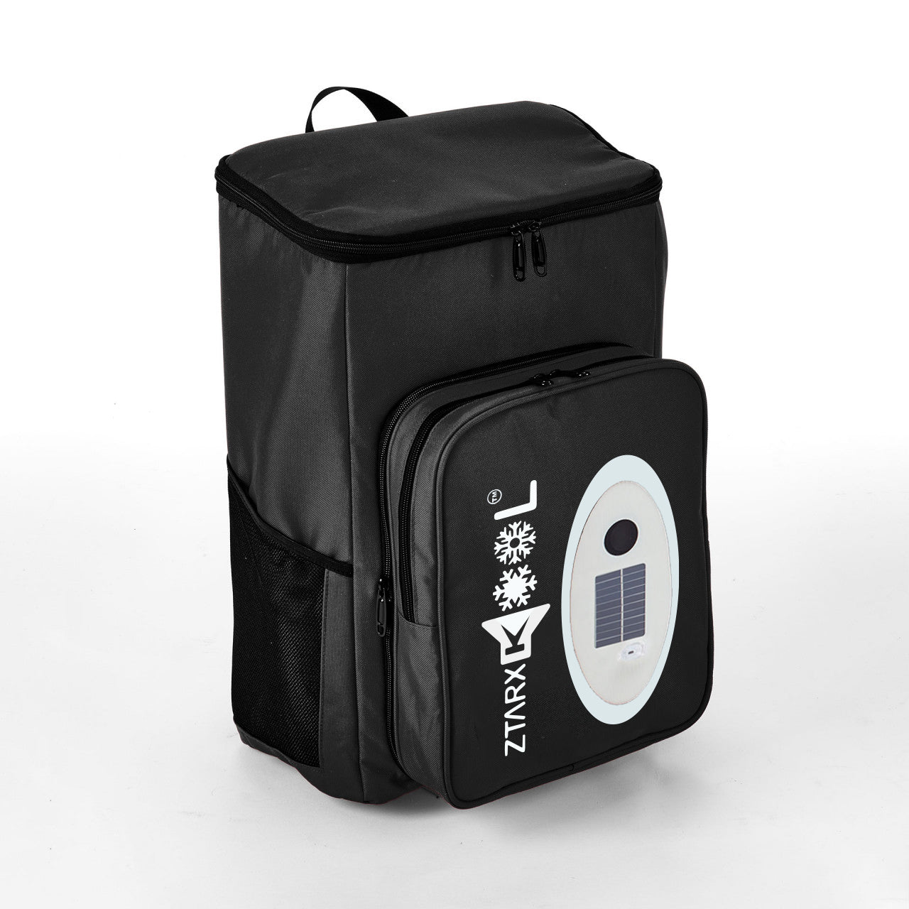 Ztarx S20-NL02-R02 Multifunctional Cooler Bag: Waterproof, Solar & USB Charging, Speaker, LED Lights
