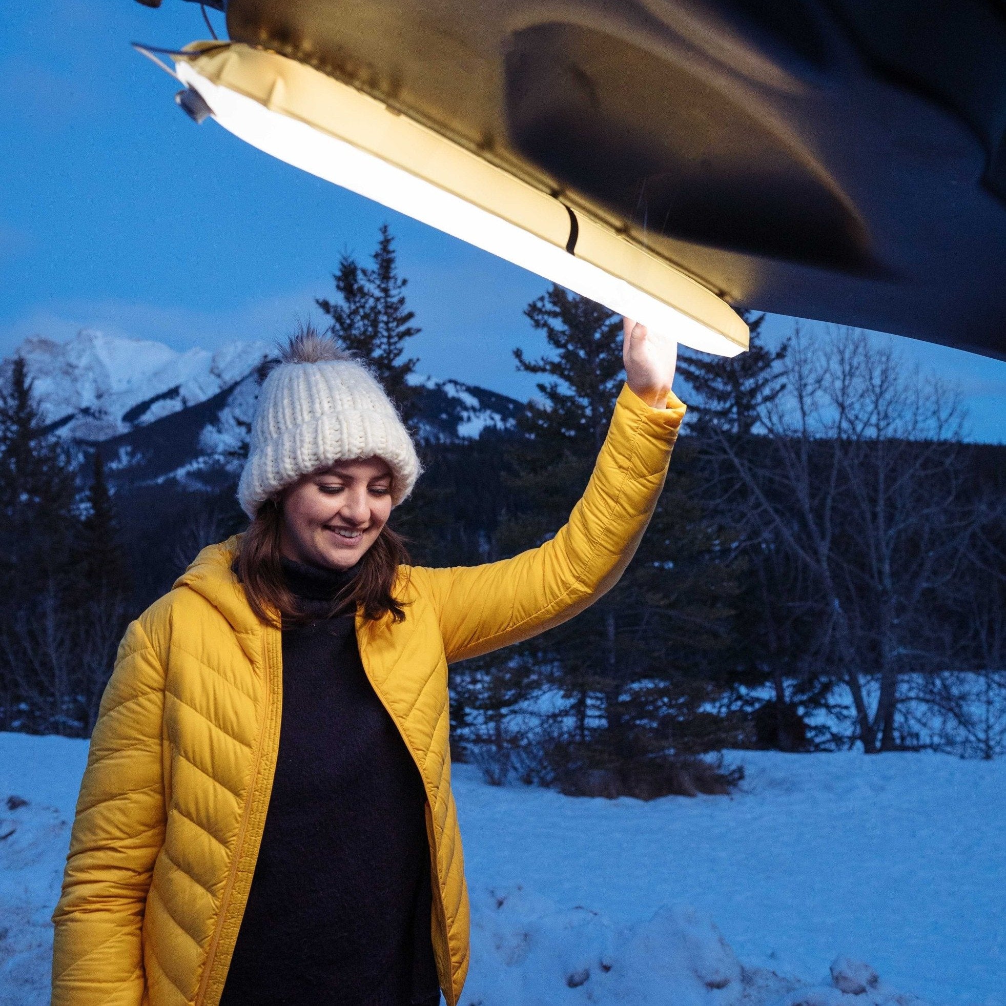 Ztarx Tube-1.0-90: USB Charging Inflatable LED Camping Light with Patented Design