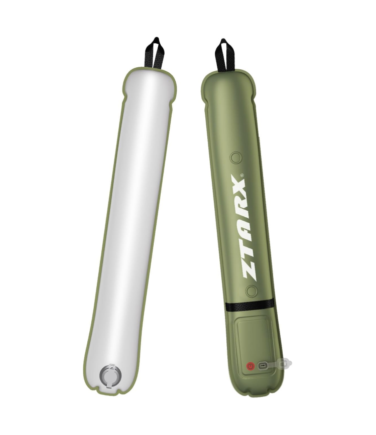 Ztarx Tube-B2.0 Inflatable LED Camping Light: USB Charging, Stepless D ...