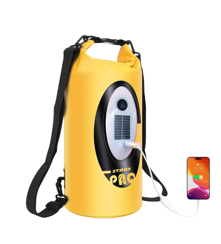 Ztarx S10-CY3-R02 Music Dry Bag Pack Bag （Yellow）