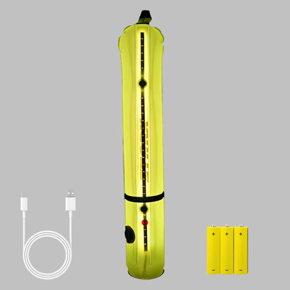ZTARX USB Charging & AAA Battery Inflatable LED Tube for Camping