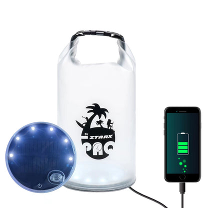 ZTARX Multifunctional Two-Sides White LED Hand Dry Bag Lantern: V03-TPU-D02