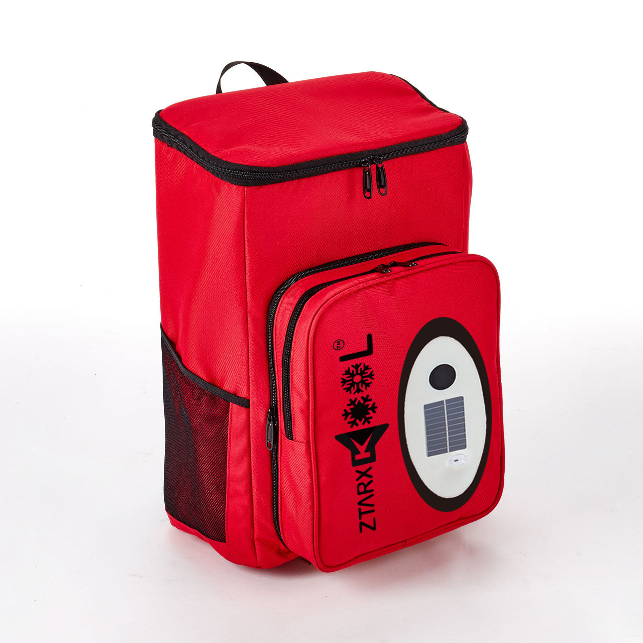 Ztarx S20-NL02-R02 Multifunctional Cooler Bag: Waterproof, Solar & USB Charging, Speaker, LED Lights