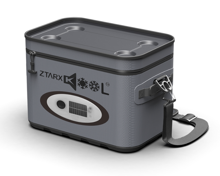 Ztarx S20-SC15-HB15L Mulfiunctional Cooler Bag Sound Waterproof Solar &USB Powered Speaker&LED Lights    