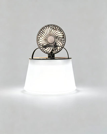 ZTARX Foldable Camping Fan With LED Lantern Portable Camping Gear